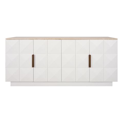 Benedict White Oak Buffet Range