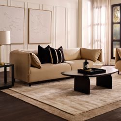 Dominic 3 Seater Sofa - Wheat