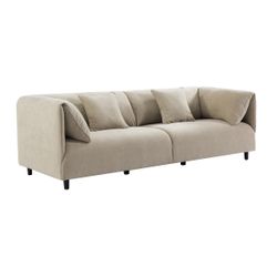 Dominic 3 Seater Sofa - Wheat