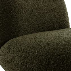 Felicity Swivel Occasional Chair - Green Boucle - OUTLET NSW