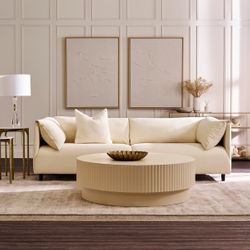 Dominic 3 Seater Sofa - Ivory