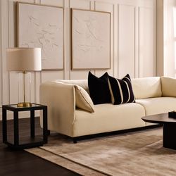 Dominic 3 Seater Sofa - Ivory