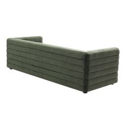 Colorado 3 Seater Sofa - Satin Moss Velvet