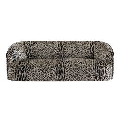 Durban 3 Seater Sofa - Leopard Chenille