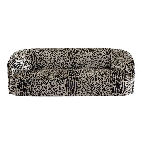 Durban 3 Seater Sofa - Leopard Chenille