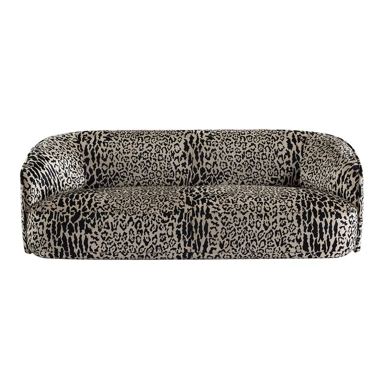 Durban 3 Seater Sofa - Leopard Chenille