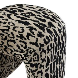 Piper Stool - Leopard Chenille *LIMITED EDITION*
