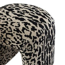 Piper Stool - Leopard Chenille