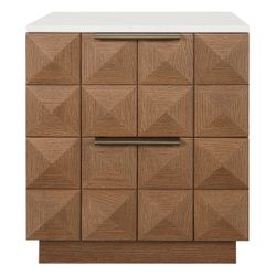 Benedict Walnut Bedside Table Range