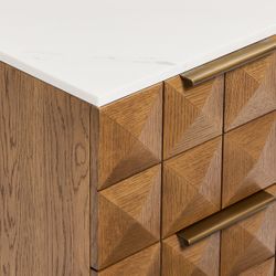 Benedict Walnut Bedside Table Range