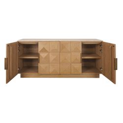 Benedict Natural Oak Buffet Range