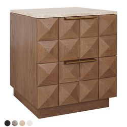 Benedict Walnut Bedside Table Range