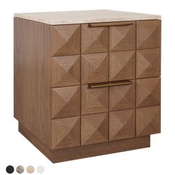 Benedict Walnut Bedside Table Range
