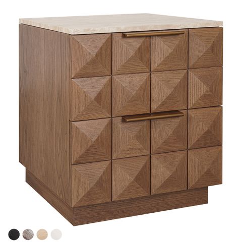 Benedict Walnut Bedside Table Range