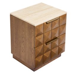 Benedict Walnut Bedside Table Range