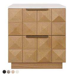 Benedict Natural Oak Bedside Table Range