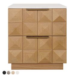 Benedict Natural Oak Bedside Table Range