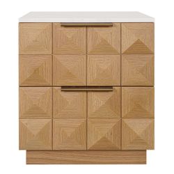 Benedict Natural Oak Bedside Table Range