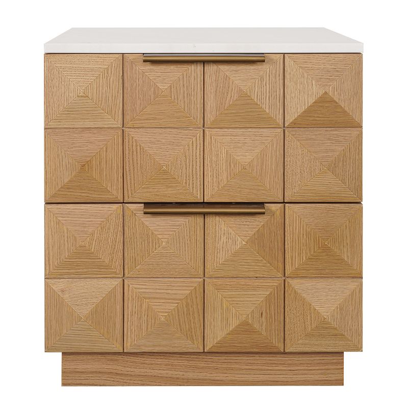 Benedict Natural Oak Bedside Table Range