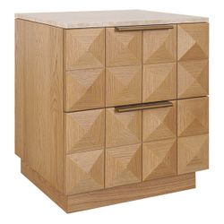 Benedict Natural Oak Bedside Table Range