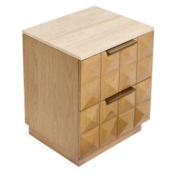 Benedict Natural Oak Bedside Table Range