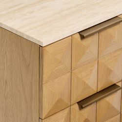 Benedict Natural Oak Bedside Table Range
