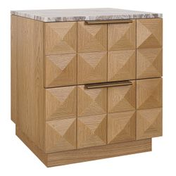 Benedict Natural Oak Bedside Table Range