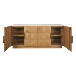 Benedict Natural Oak Buffet Range