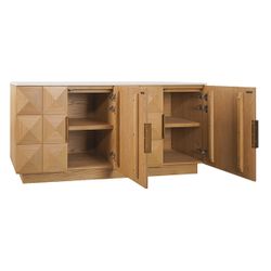 Benedict Natural Oak Buffet Range