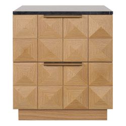 Benedict Natural Oak Bedside Table Range