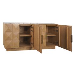 Benedict Natural Oak Buffet Range
