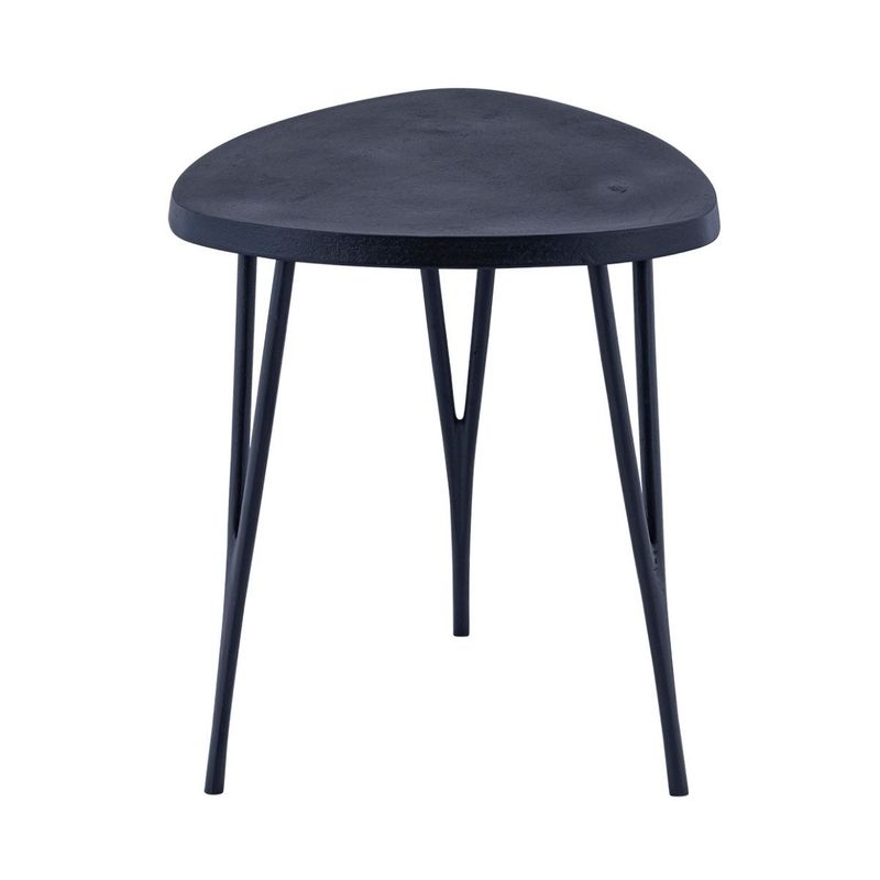 Leila Side Table - Black Bronze