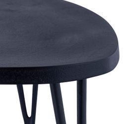 Leila Side Table - Black Bronze