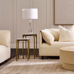 Thea Marble Nesting Side Tables