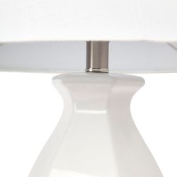 Erica Table Lamp - White - OUTLET NSW