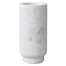 Aries Marble Vase - Large White