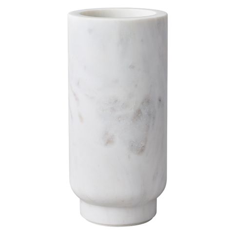 Aries Marble Vase - Large White