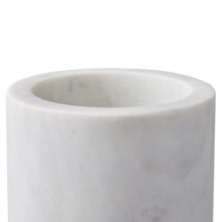 Aries Marble Vase - Large White