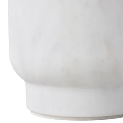 Aries Marble Vase - Large White