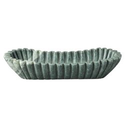 Aster Marble Bowl - Green