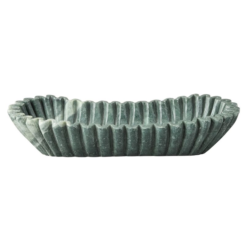 Aster Marble Bowl - Green