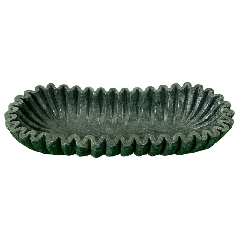 Aster Marble Bowl - Green