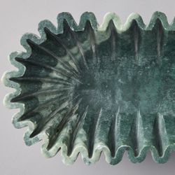 Aster Marble Bowl - Green