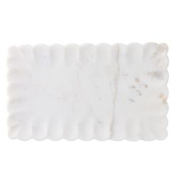 Stellar Rectangle Marble Tray - Large