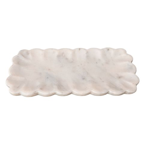 Stellar Rectangle Marble Tray - Small
