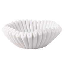Aster Marble Bowl - White