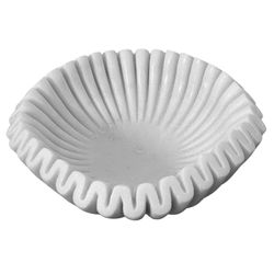 Aster Marble Bowl - White