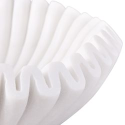 Aster Marble Bowl - White