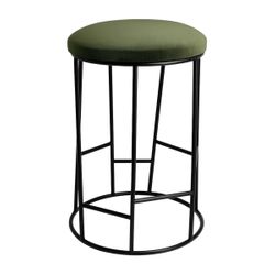 Aiden Black Steel Kitchen Stool Range