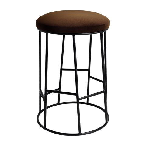 Aiden Black Steel Kitchen Stool Range